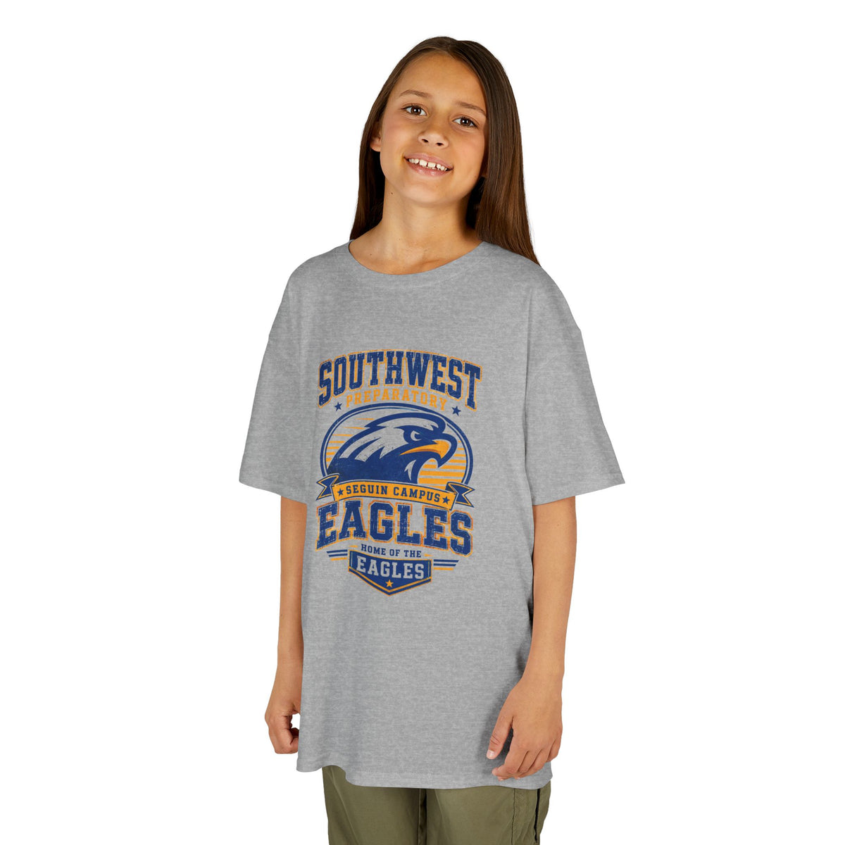 Kids Tee — Southwest Eagles School Spirit Football Team Shirt