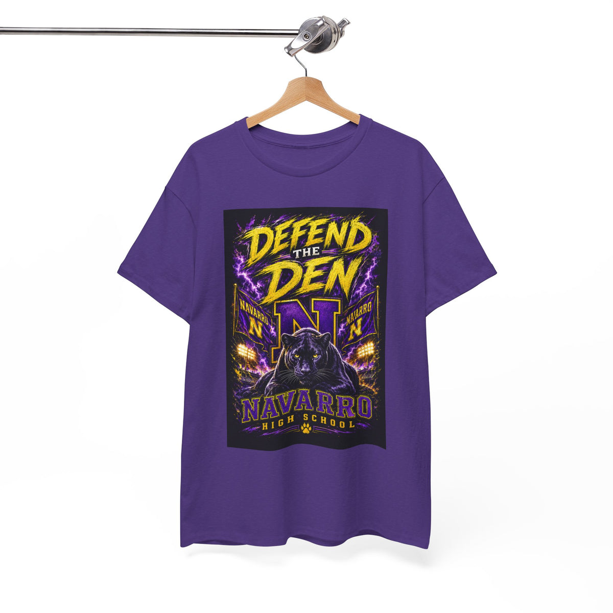 Defend the Den Navarro High School Panther T‑Shirt