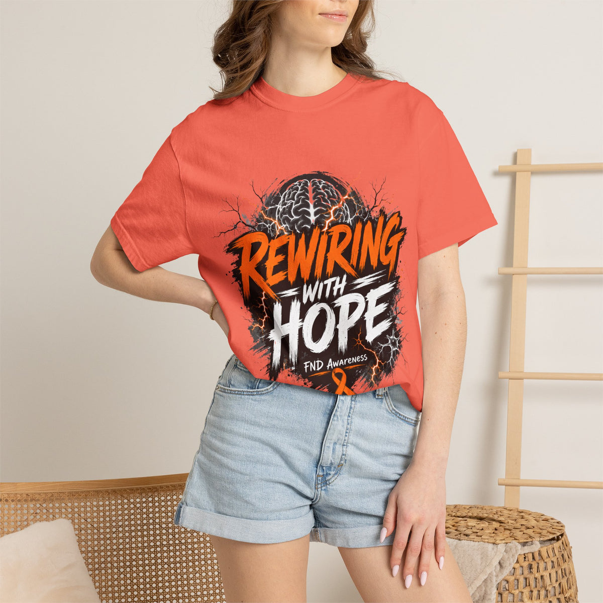 FND Rewiring Unisex Garment-Dyed T-shirt