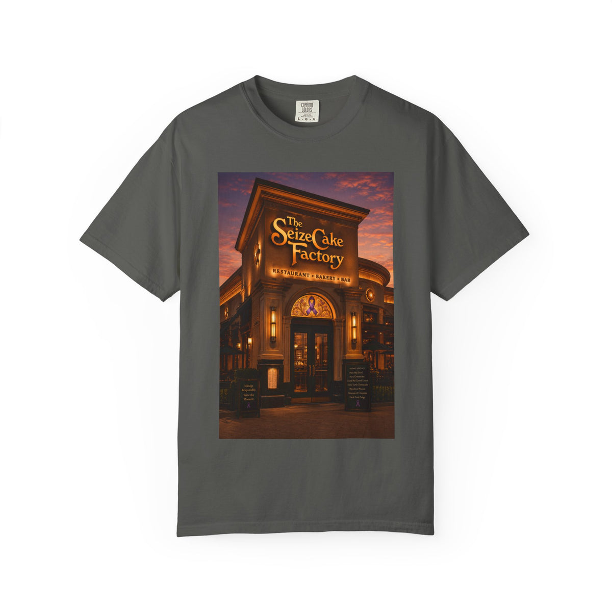 The SeizeCake Factory Graphic Tee