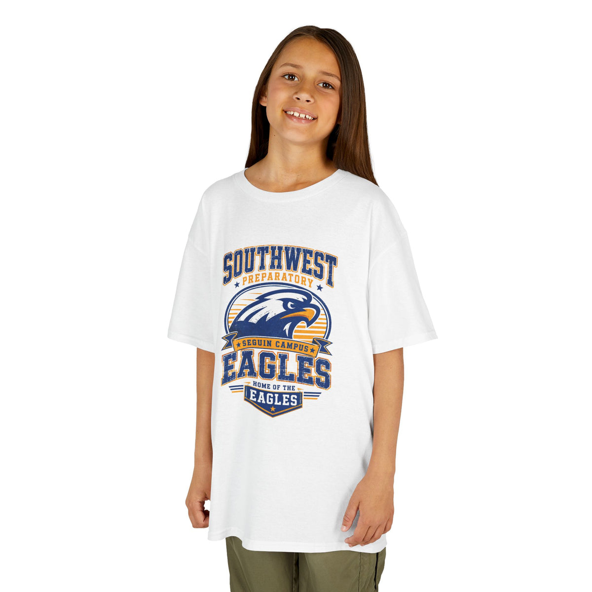 Kids Tee — Southwest Eagles School Spirit Football Team Shirt