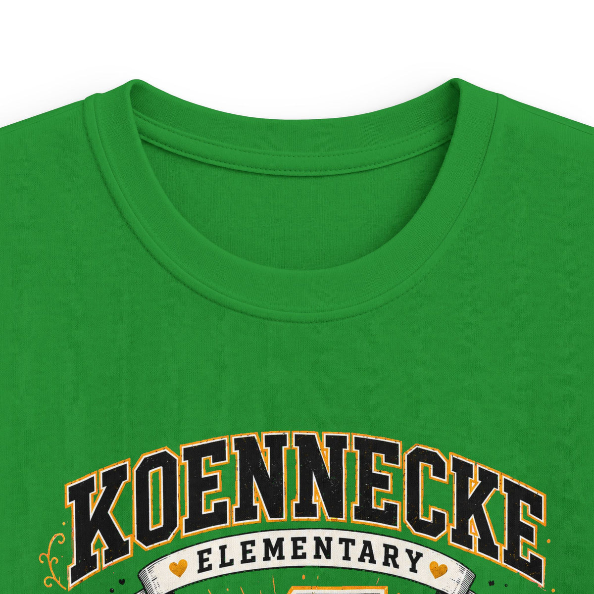 Koennecke Elementary Fourth Grade Kids T‑Shirt — '4 Fourth Grade' Bee School Tee