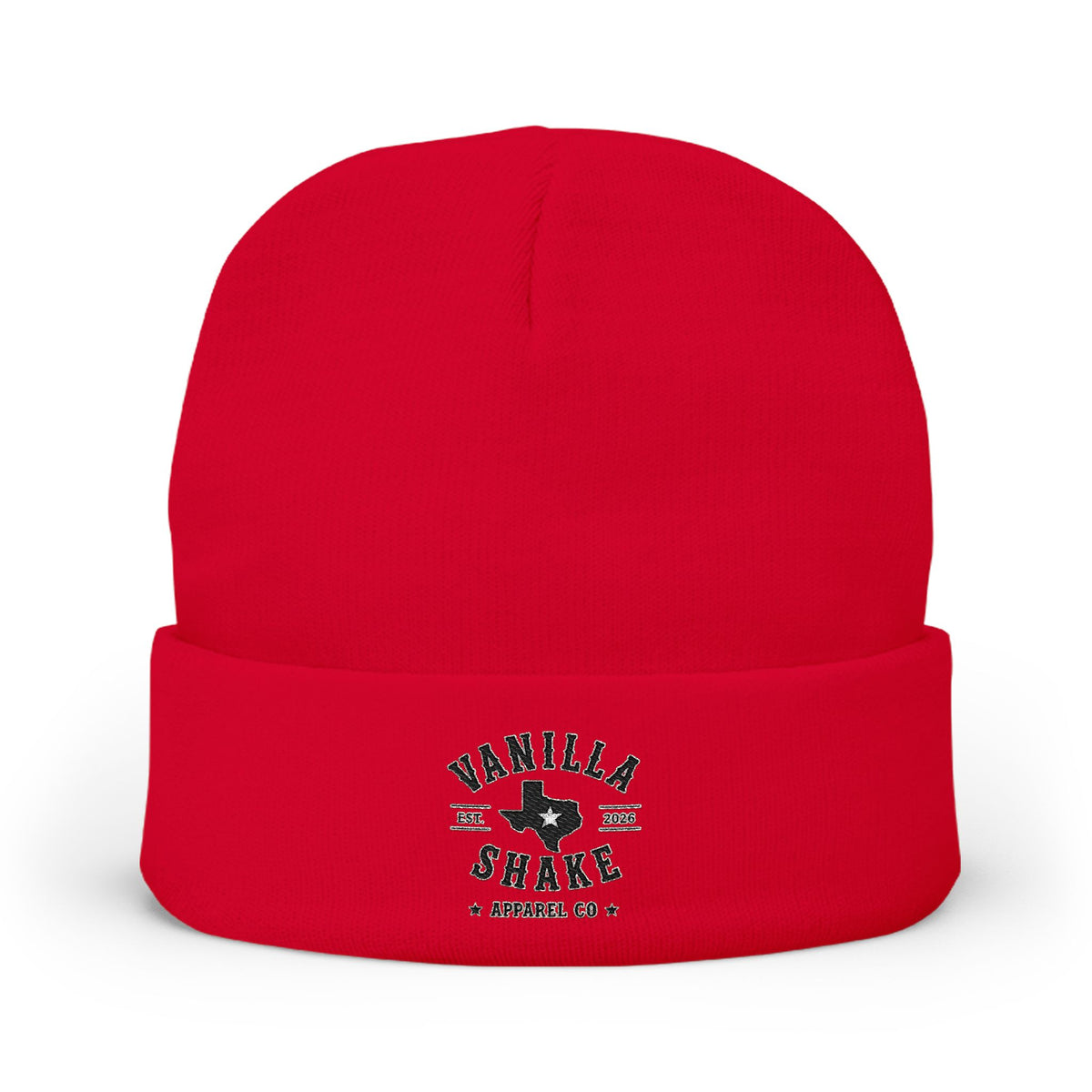 Knit Beanie (Embroidery)