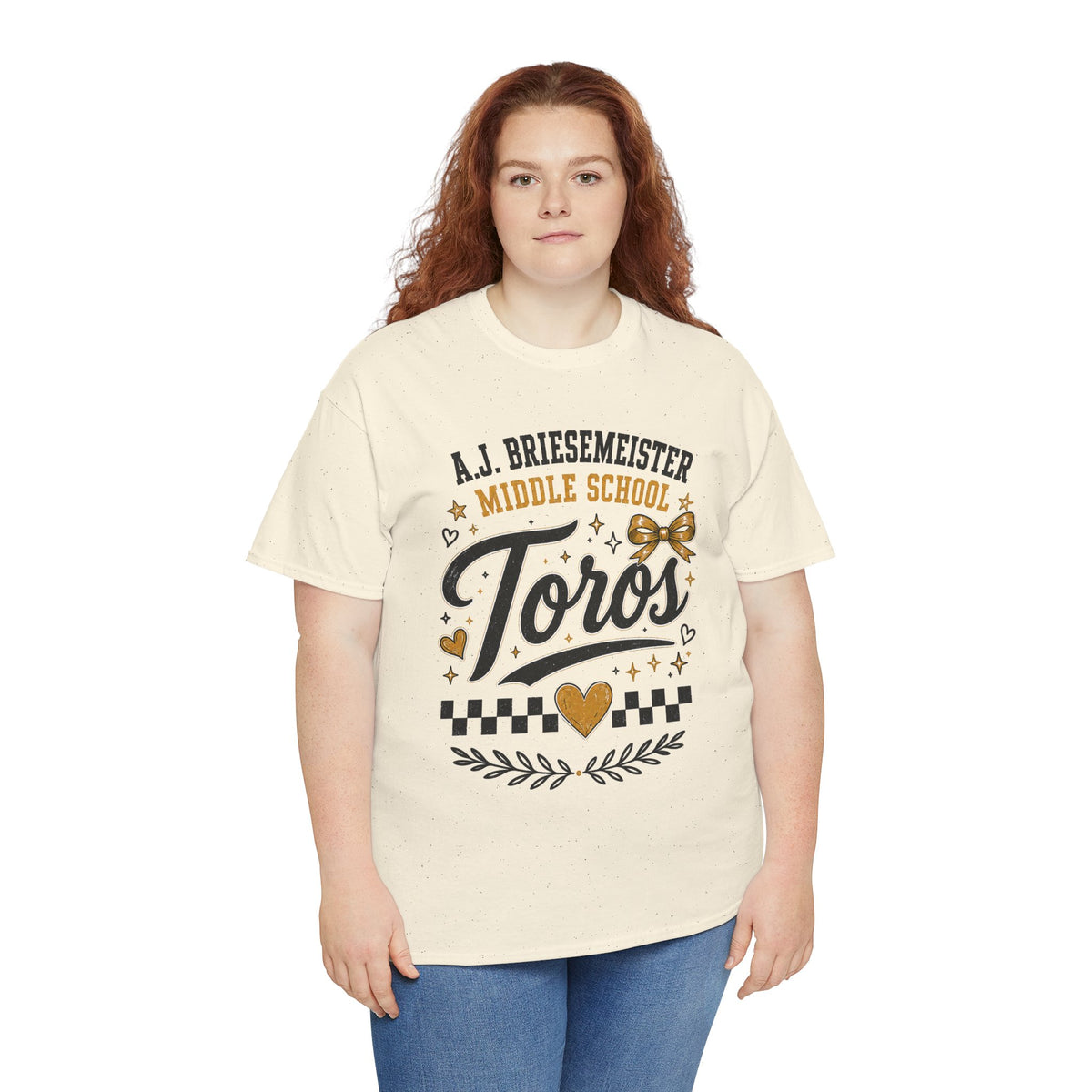 Toros Middle School Tee — L.J. Briesemaster School Spirit Shirt