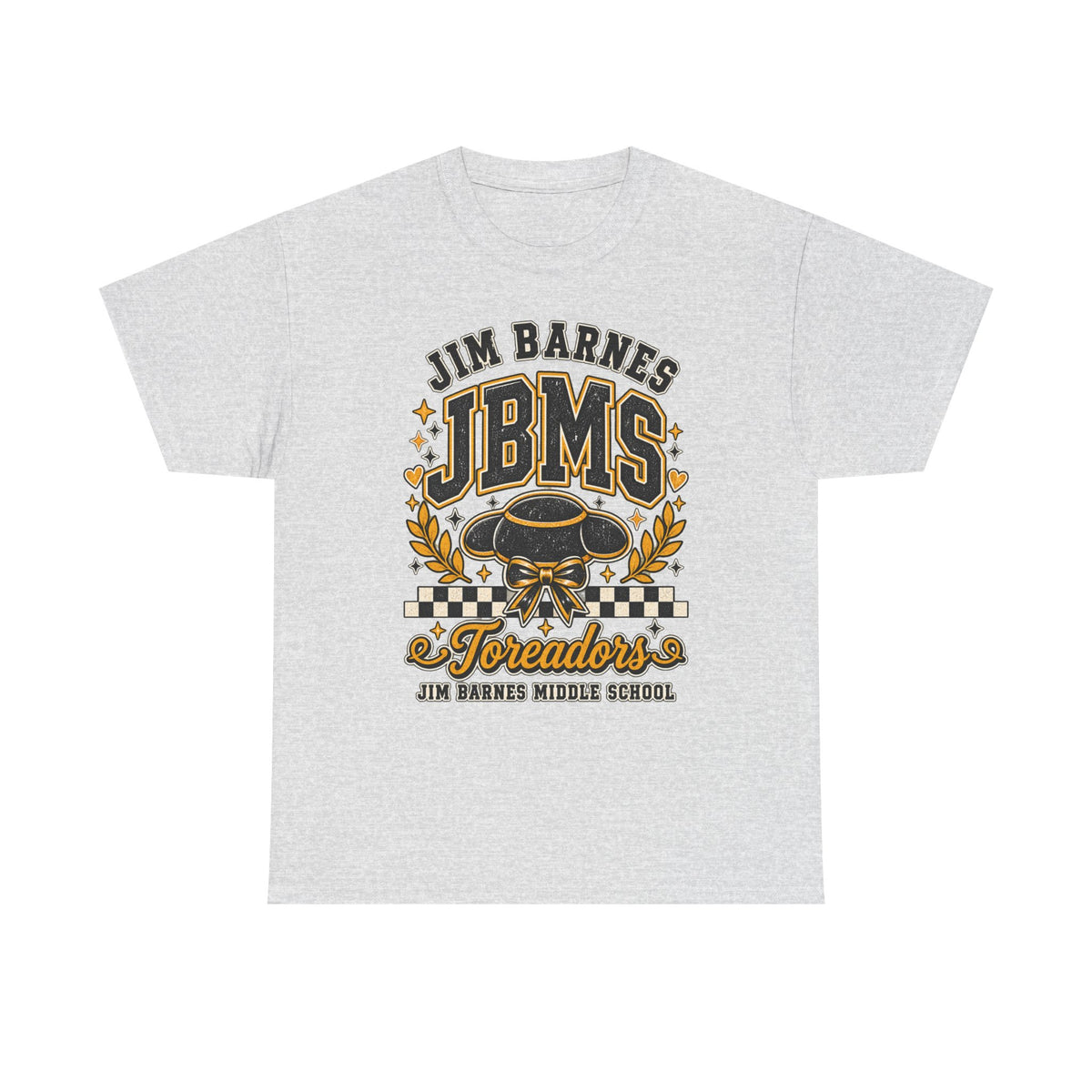 Jim Barnes JBMS Toreadors Middle School T-Shirt