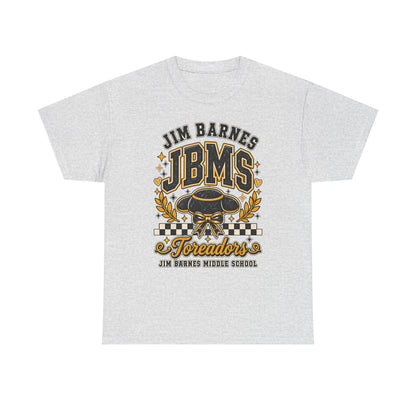 Jim Barnes JBMS Toreadors Middle School T-Shirt
