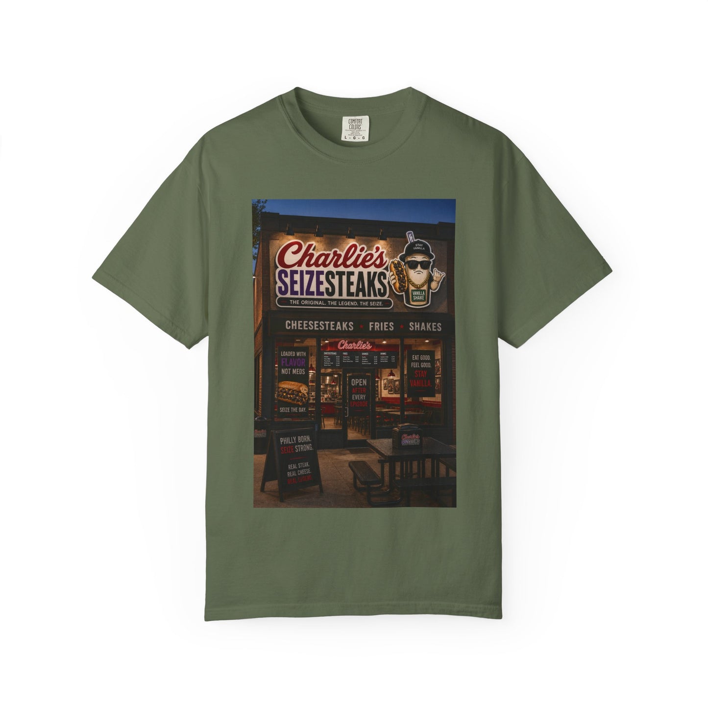 Charlie’s Seizesteaks Diner T-Shirt