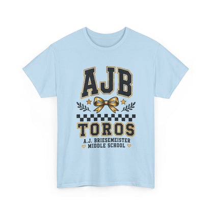 AJB Toros Middle School T-Shirt — AJ Bresemeister School Spirit Tee