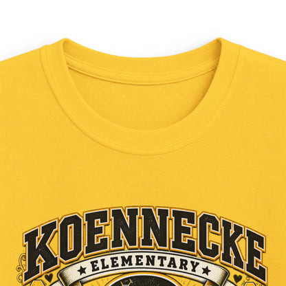 Third Grade Kids Tee - Koennecke Elementary 3rd Grade Sunflower Bee School Shirt
