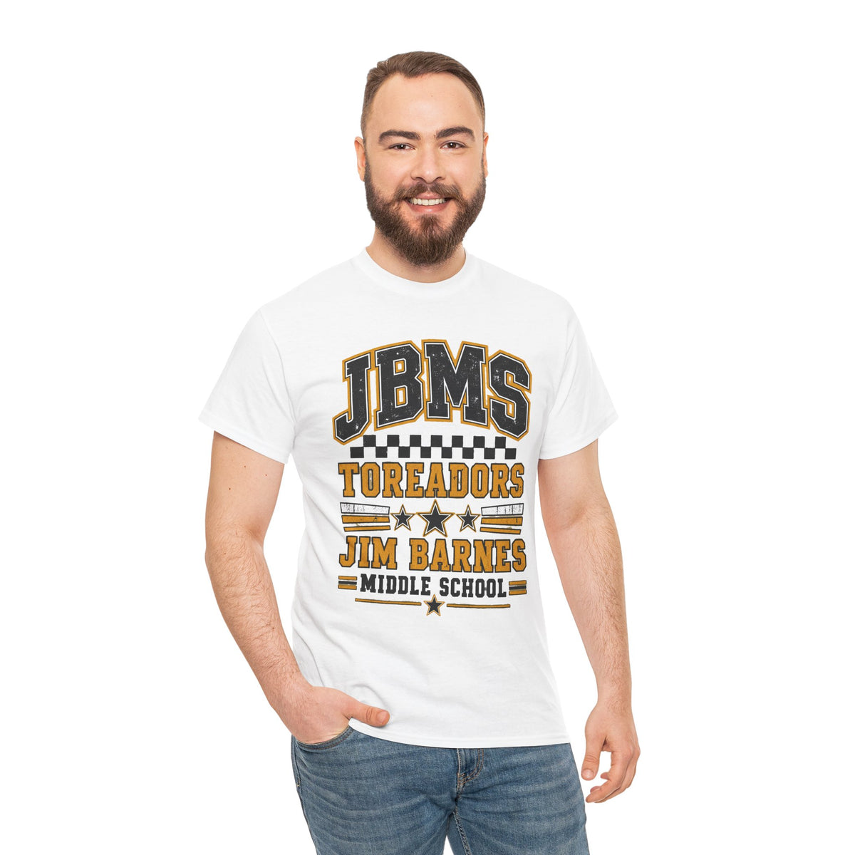 Jim Barnes Middle School Toreadors Tee — JBMS School Spirit T-Shirt