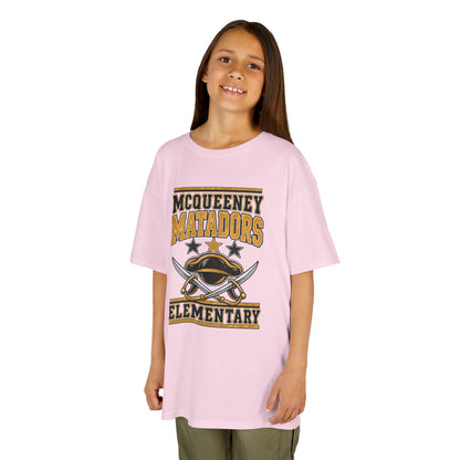 McQueeney Matadors Elementary Kids T-Shirt – School Spirit Tee