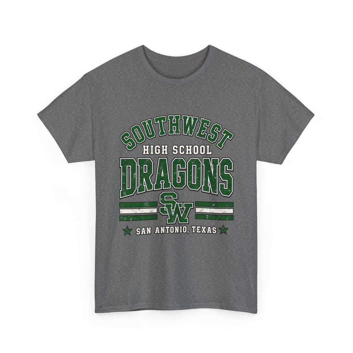 Southwest High School Dragons Tee — San Antonio, TX School Spirit Shirt