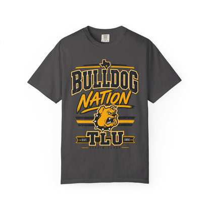 Bulldog Nation T-Shirt — TLU Mascot College Tee