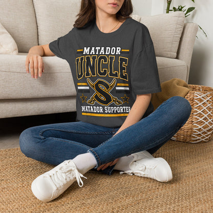 Matador Uncle T-Shirt — School Spirit Dad/Uncle Supporter Tee