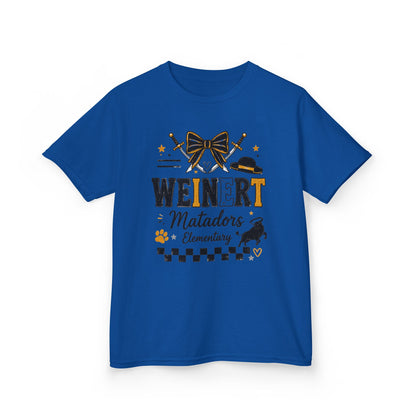Matadors Elementary Kids T‑Shirt – 'Weinert' School Spirit Tee