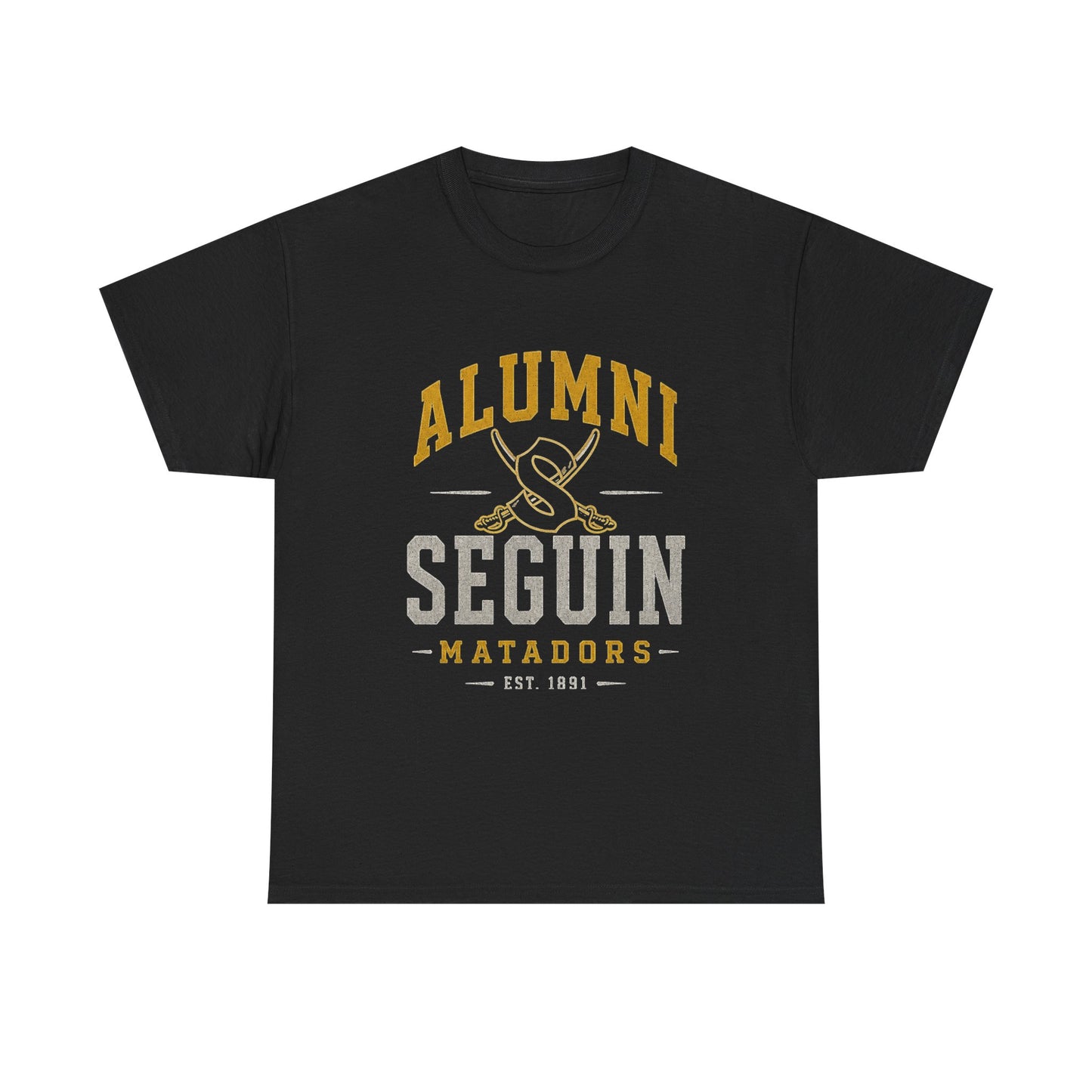 Alumni Seguin Matadors T-Shirt — School Spirit Vintage Crew Tee