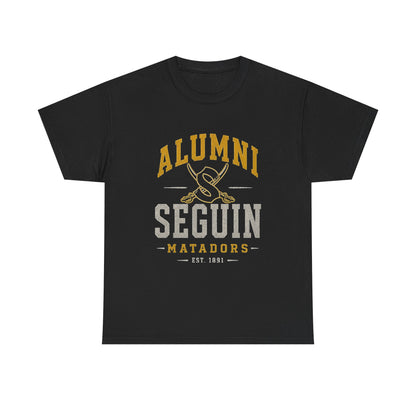 Alumni Seguin Matadors T-Shirt — School Spirit Vintage Crew Tee