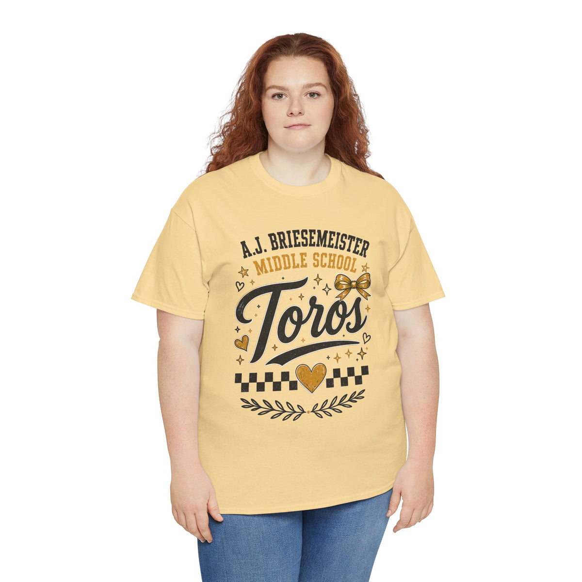 Toros Middle School Tee — L.J. Briesemaster School Spirit Shirt