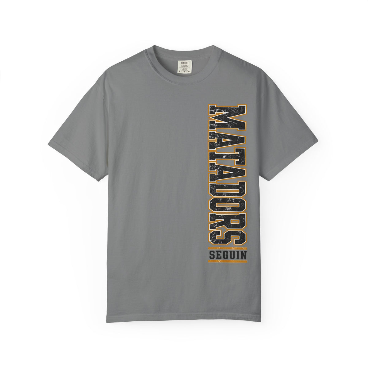 Matadors Seguin Vertical Logo T‑Shirt — Wilson 23 Back Jersey Tee