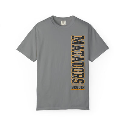 Matadors Seguin Vertical Logo T‑Shirt — Wilson 23 Back Jersey Tee