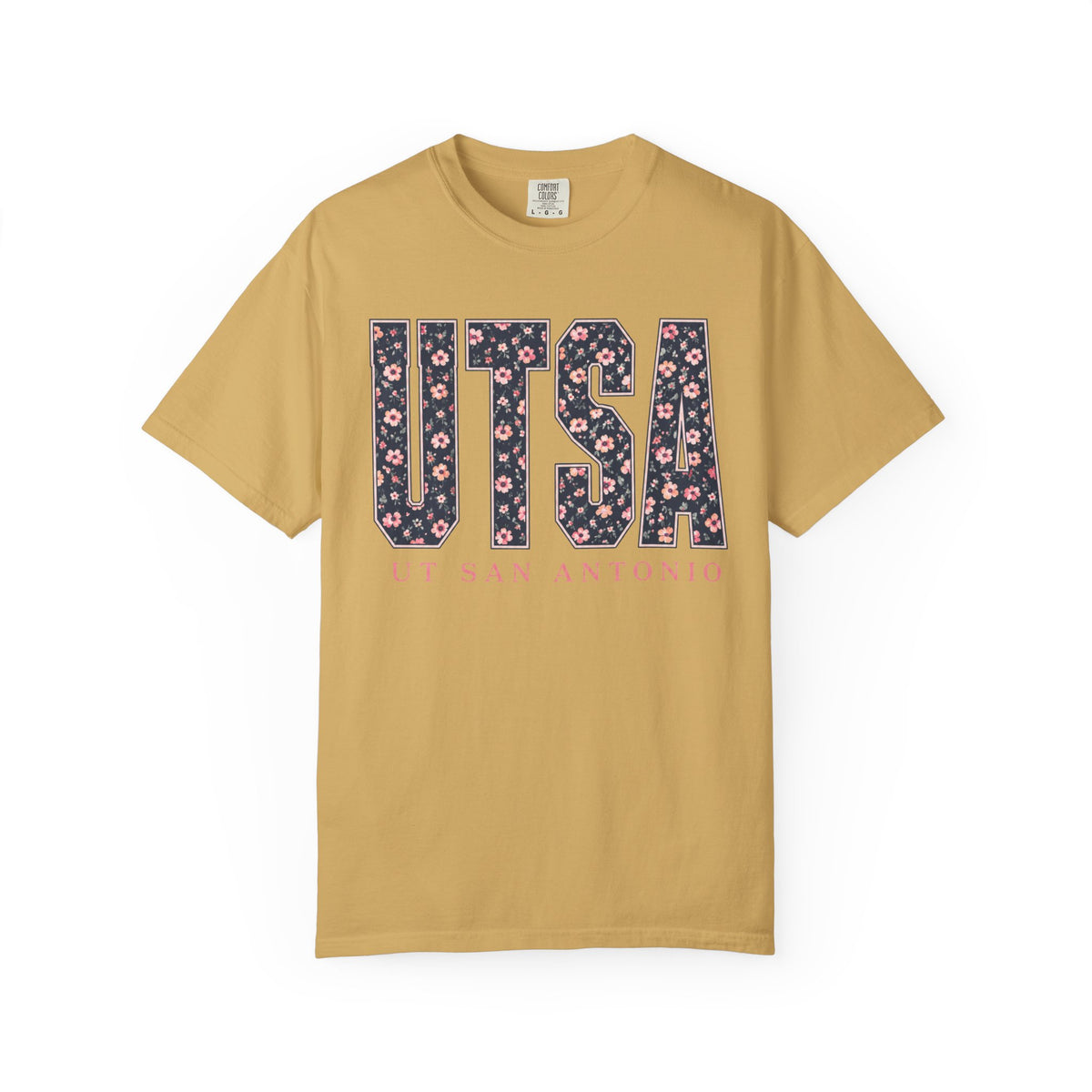 UTSA Floral Logo T‑Shirt — UT San Antonio Collegiate Tee