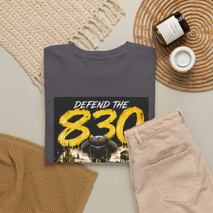 Defend The 830 Matador T-Shirt — San Antonio Pride, Military/Streetwear Graphic Tee