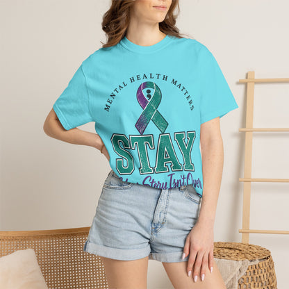 Mental Health Awareness 'Stay — Your Story Isn't Over' T-Shirt