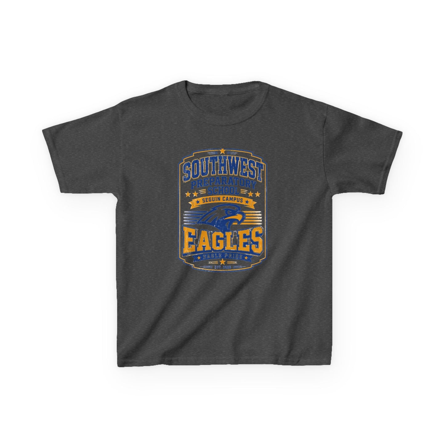 Kids T-Shirt — Southwest Preparatory School Eagles Mascot Tee