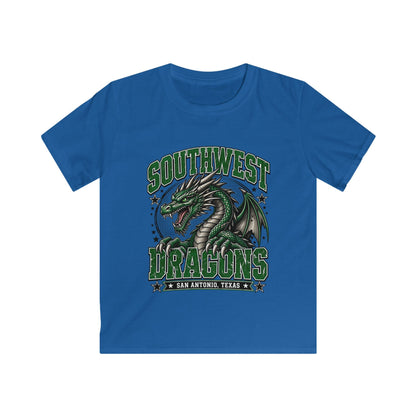 Southwest Dragons Kids Tee — San Antonio Green Dragon Youth T-Shirt