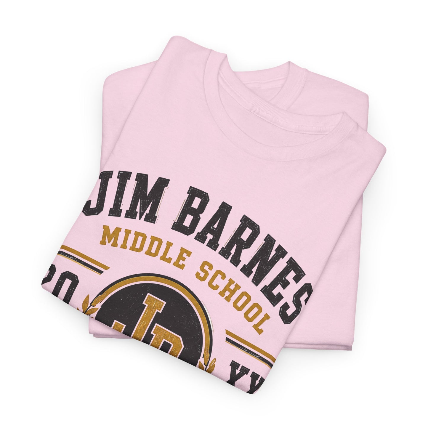Jim Barnes Middle School Toreadors T-Shirt — School Spirit Tee with JB Crest