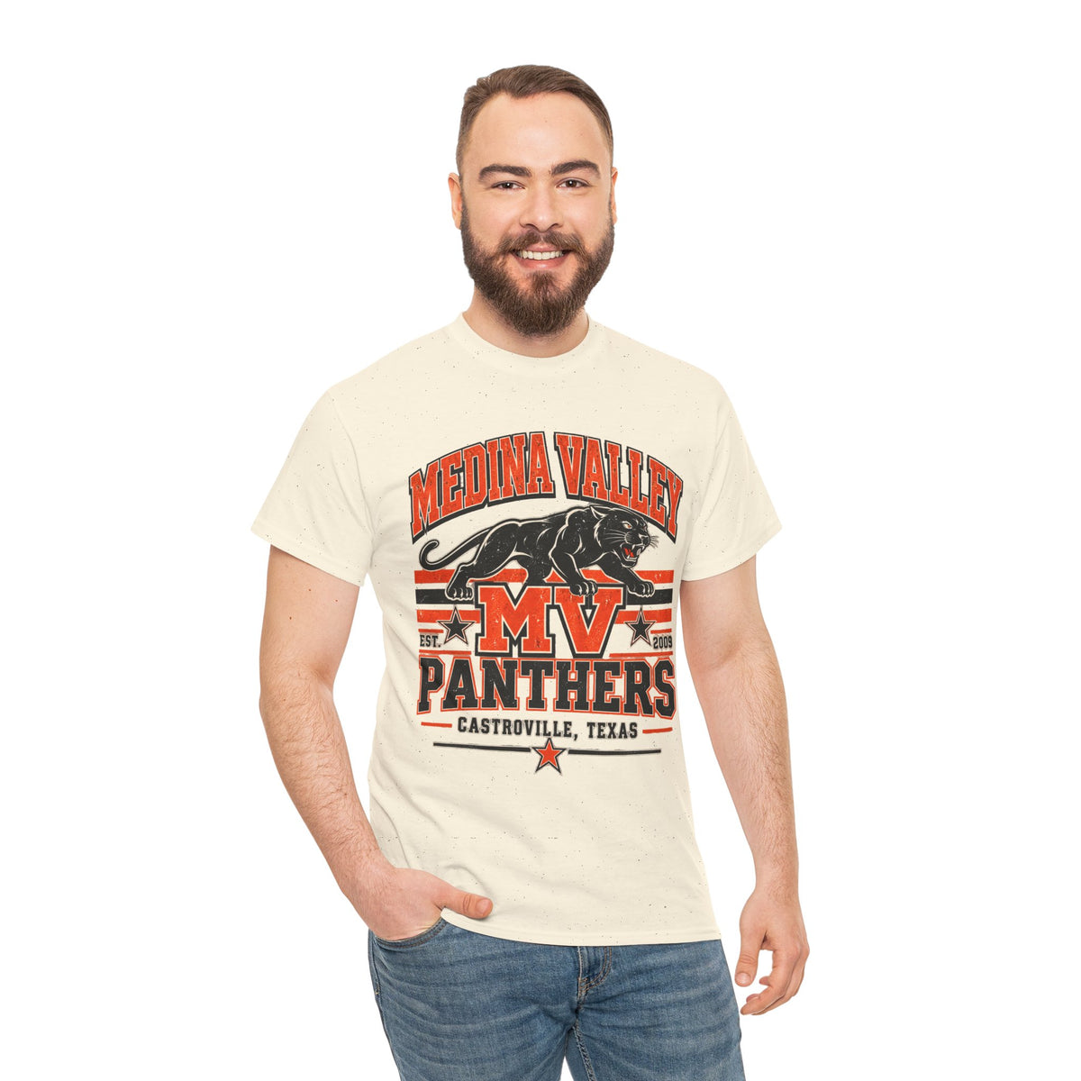 Medina Valley Panthers MV Castrovile Texas T-Shirt