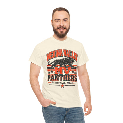 Medina Valley Panthers MV Castrovile Texas T-Shirt