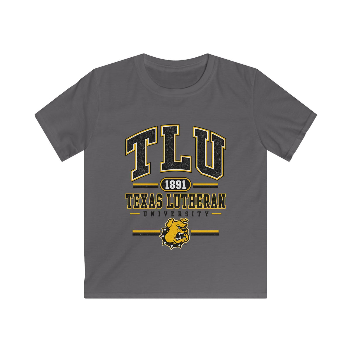Texas Lutheran University Kids Tee — TLU Bulldogs Youth Shirt