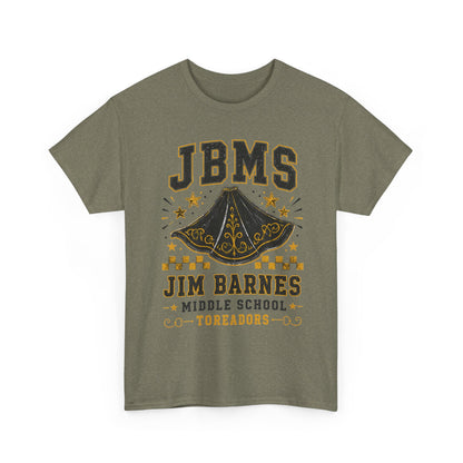 Jim Barnes Middle School JBMS Tornadoes T-Shirt — School Spirit Tee