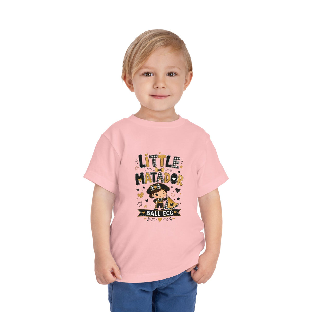 Little Matador Toddler Tee — Cute Bullfighter Baby Shirt
