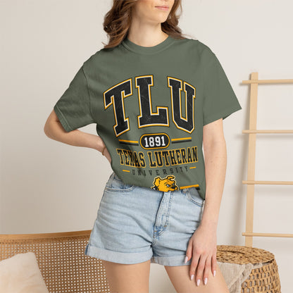 TLU Texas Lutheran University Bulldogs 1891 College T-Shirt