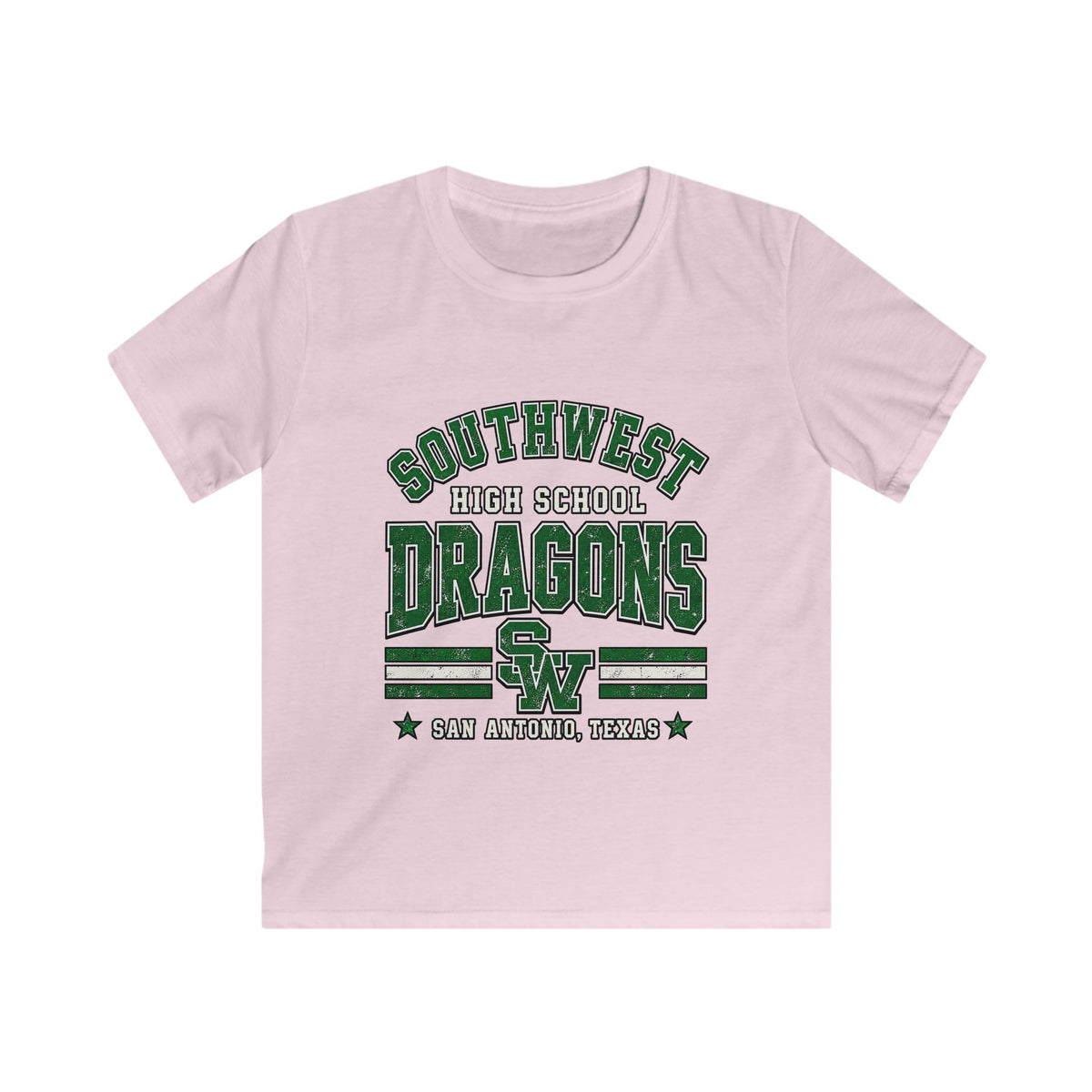 Southwest Dragons Kids T‑Shirt — High School Sports Tee (San Antonio, Texas)