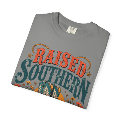 Raised Southern T-Shirt — Gonzales, Texas Retro Western Tee