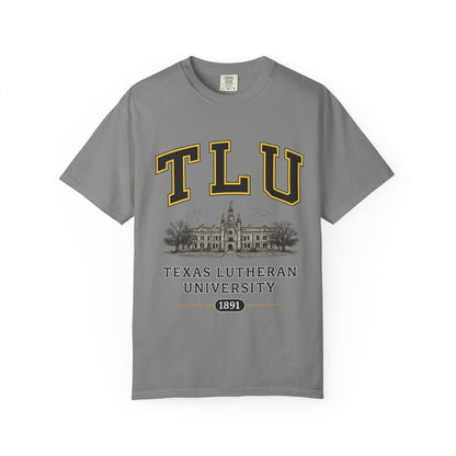 Texas Lutheran University T-Shirt — TLU Campus Vintage Graphic Tee