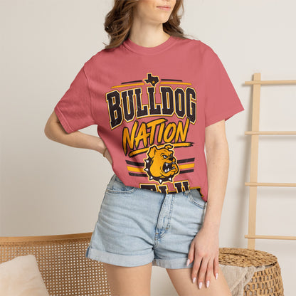 Bulldog Nation T-Shirt — TLU Mascot College Tee