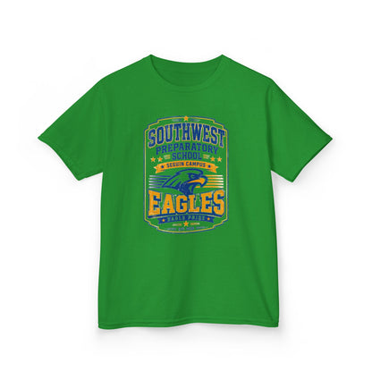 Kids T-Shirt — Southwest Preparatory School Eagles Mascot Tee