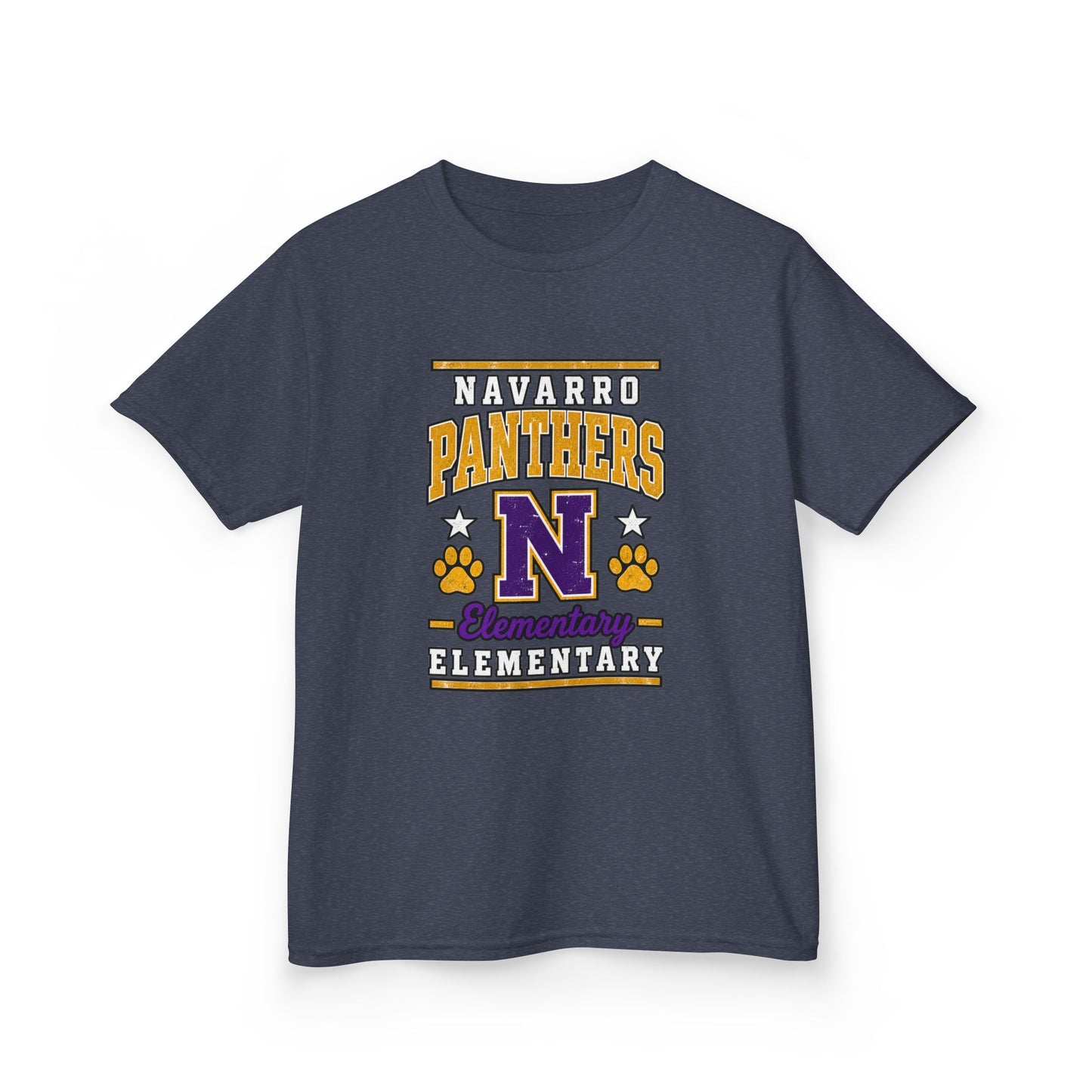 Navarro Panthers Kids T-Shirt — 'N' Elementary School Spirit Tee