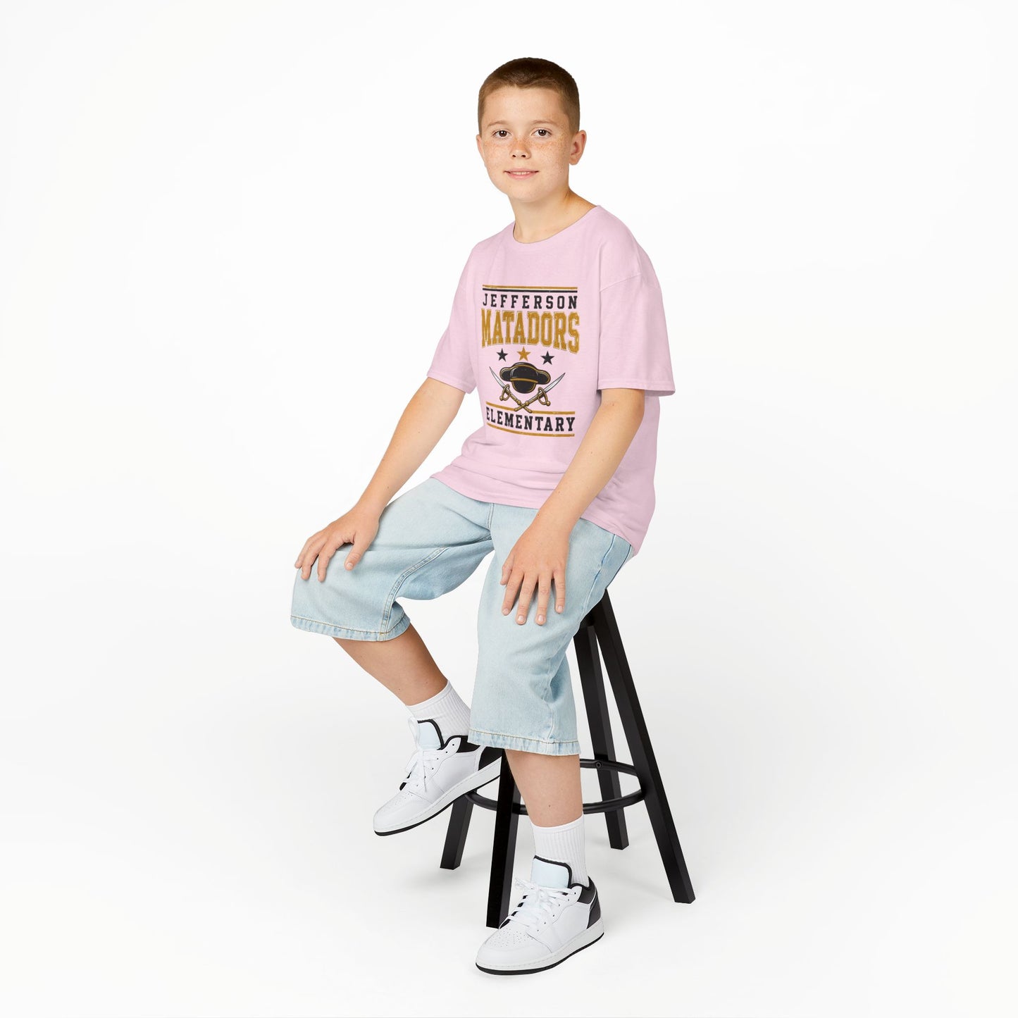 Jefferson Matadors Elementary Kids T-Shirt — School Spirit Tee