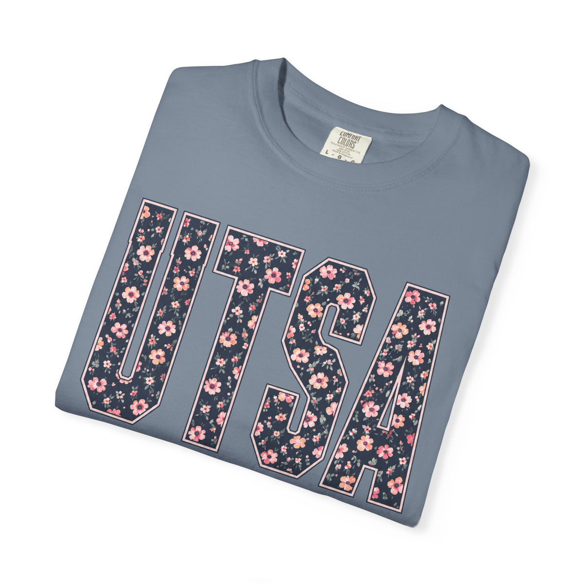 UTSA Floral Logo T‑Shirt — UT San Antonio Collegiate Tee