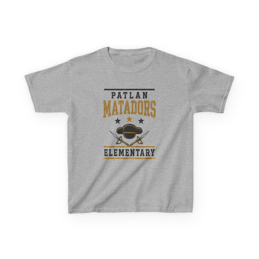 Patlan Matadors Elementary Kids T‑Shirt — School Spirit Tee