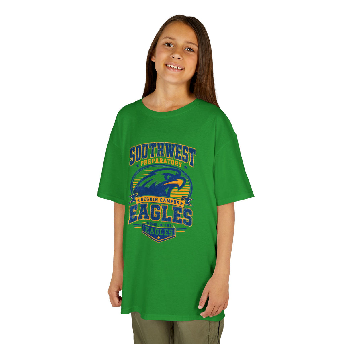 Kids Tee — Southwest Eagles School Spirit Football Team Shirt