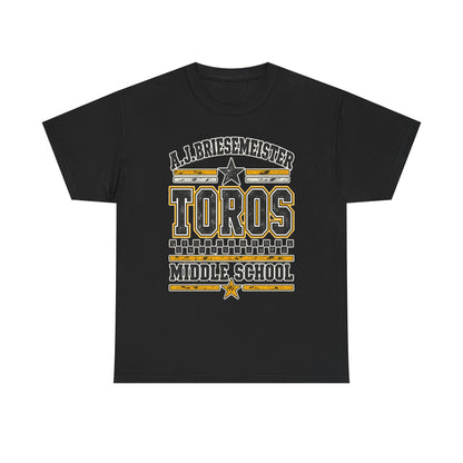 Toros Middle School Tee — A.J. Briesemeister School Spirit T-Shirt