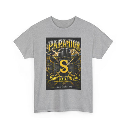 Matador Dad T-Shirt – "Papa-Dor" Proud Matador Design