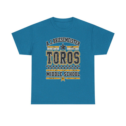 Toros Middle School Tee — A.J. Briesemeister School Spirit T-Shirt