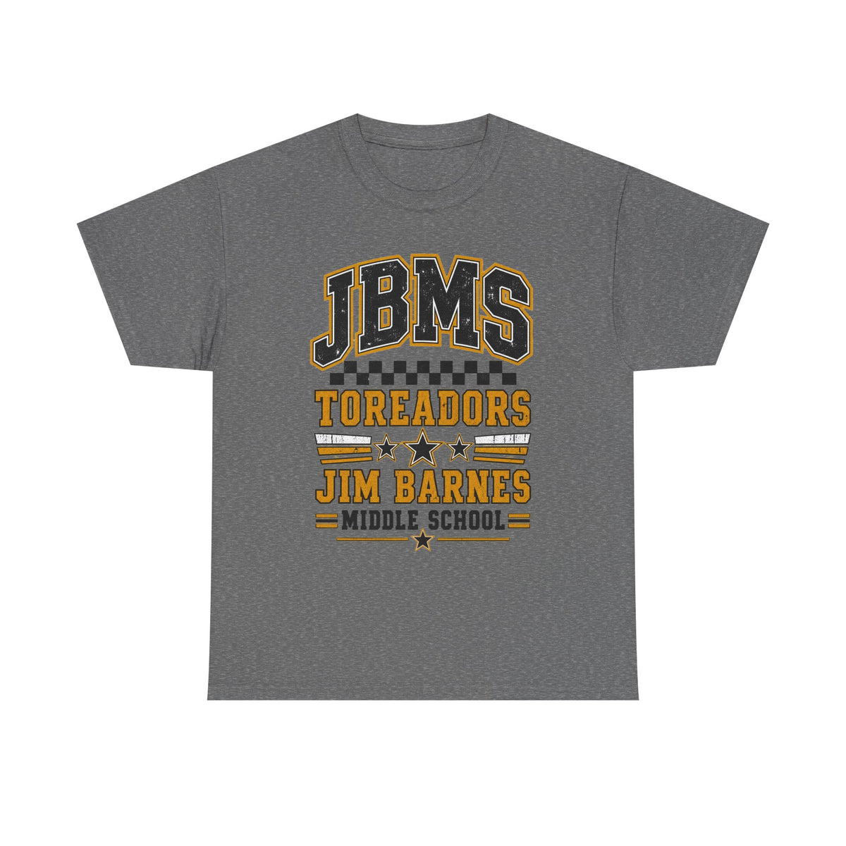 Jim Barnes Middle School Toreadors Tee — JBMS School Spirit T-Shirt